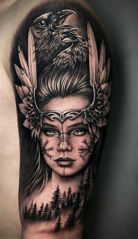 Goddess freya tattoo